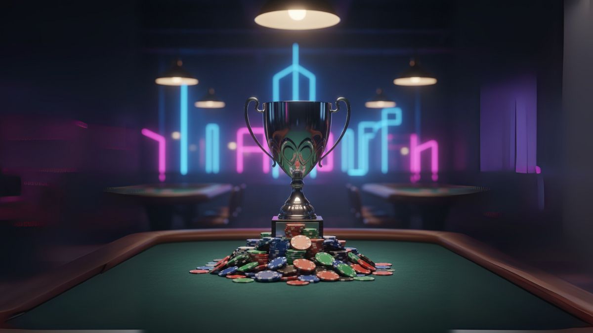 Image trophée de poker