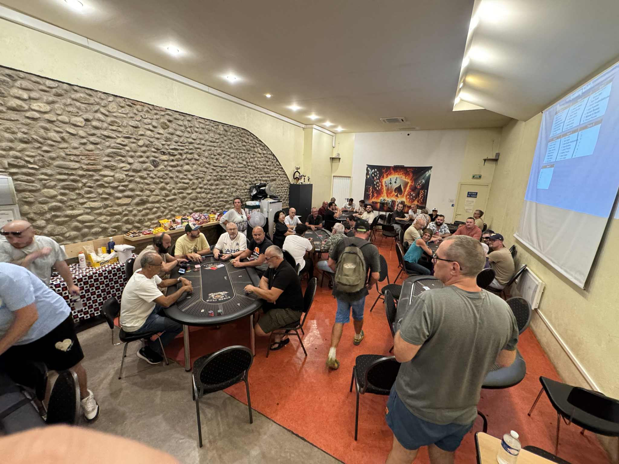 Tournoi de poker au Soler en septembre 2025